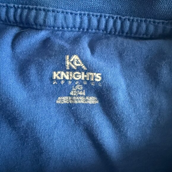 Florida Gators UF Shirt Mens Large Blue Orange Alligator Print KA Knights Casual - Picture 4 of 5